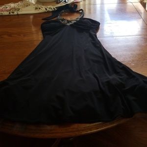 Short formal halter dress